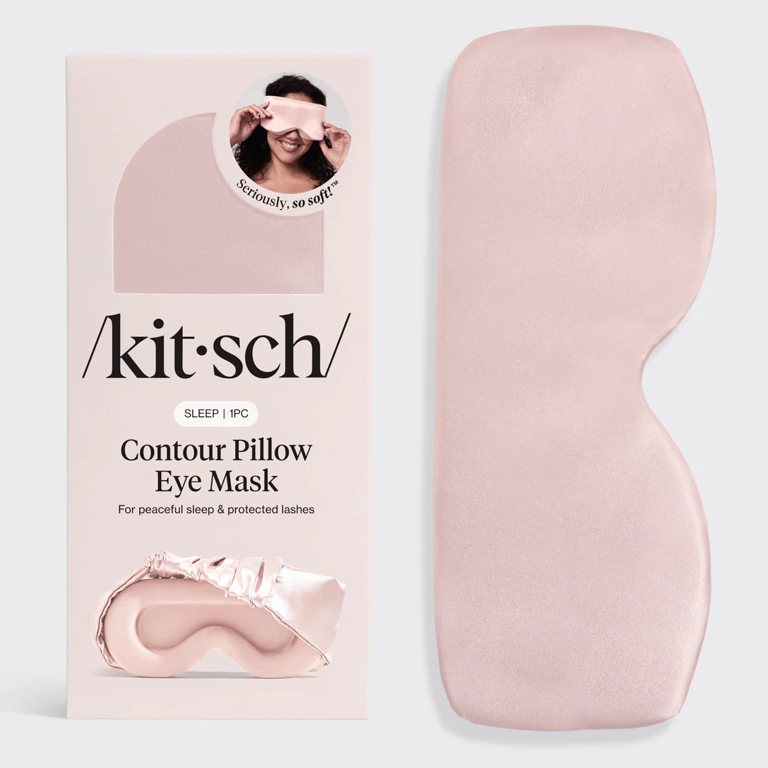 Blush Contour Pillow Eye Mask