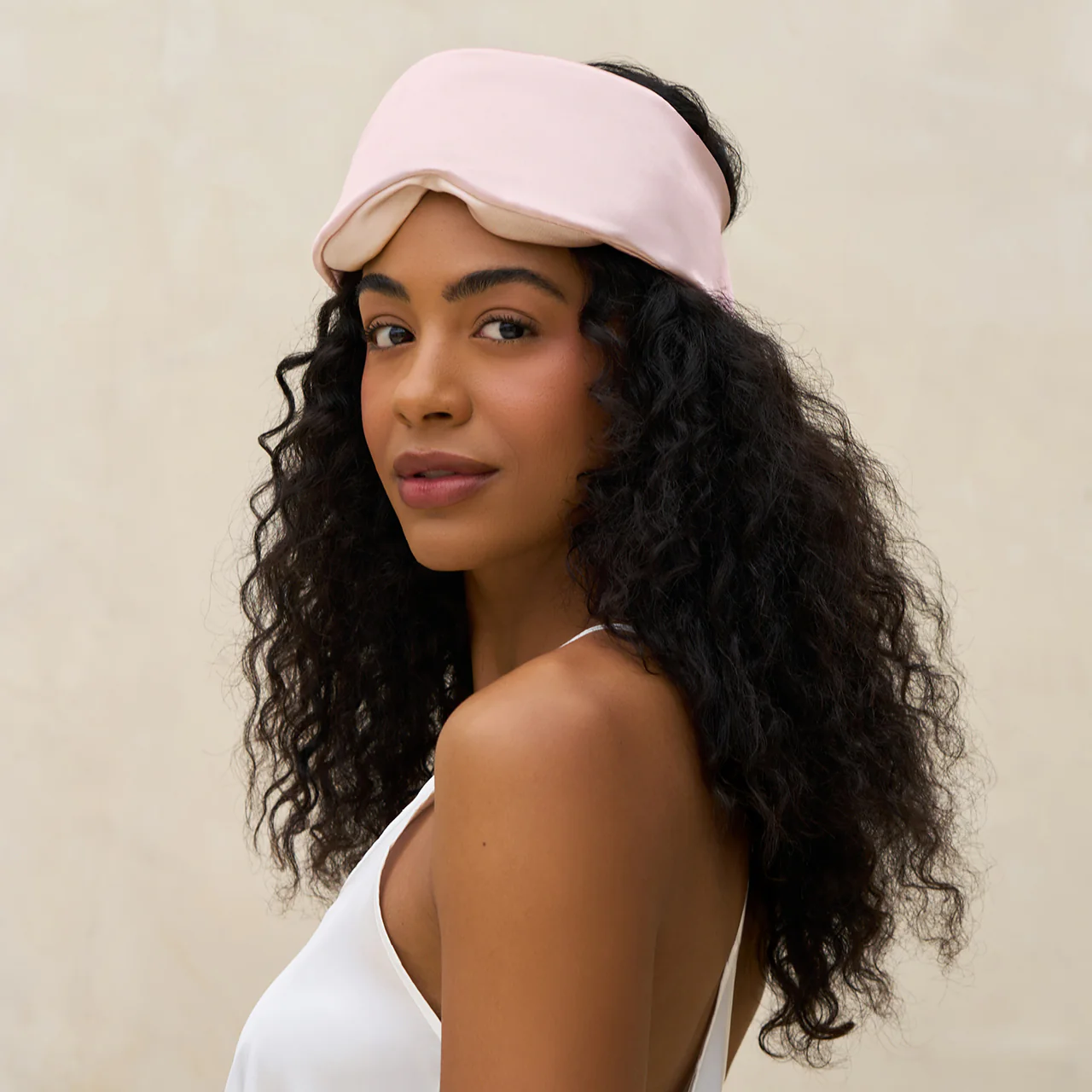 Blush Contour Pillow Eye Mask - Image 3