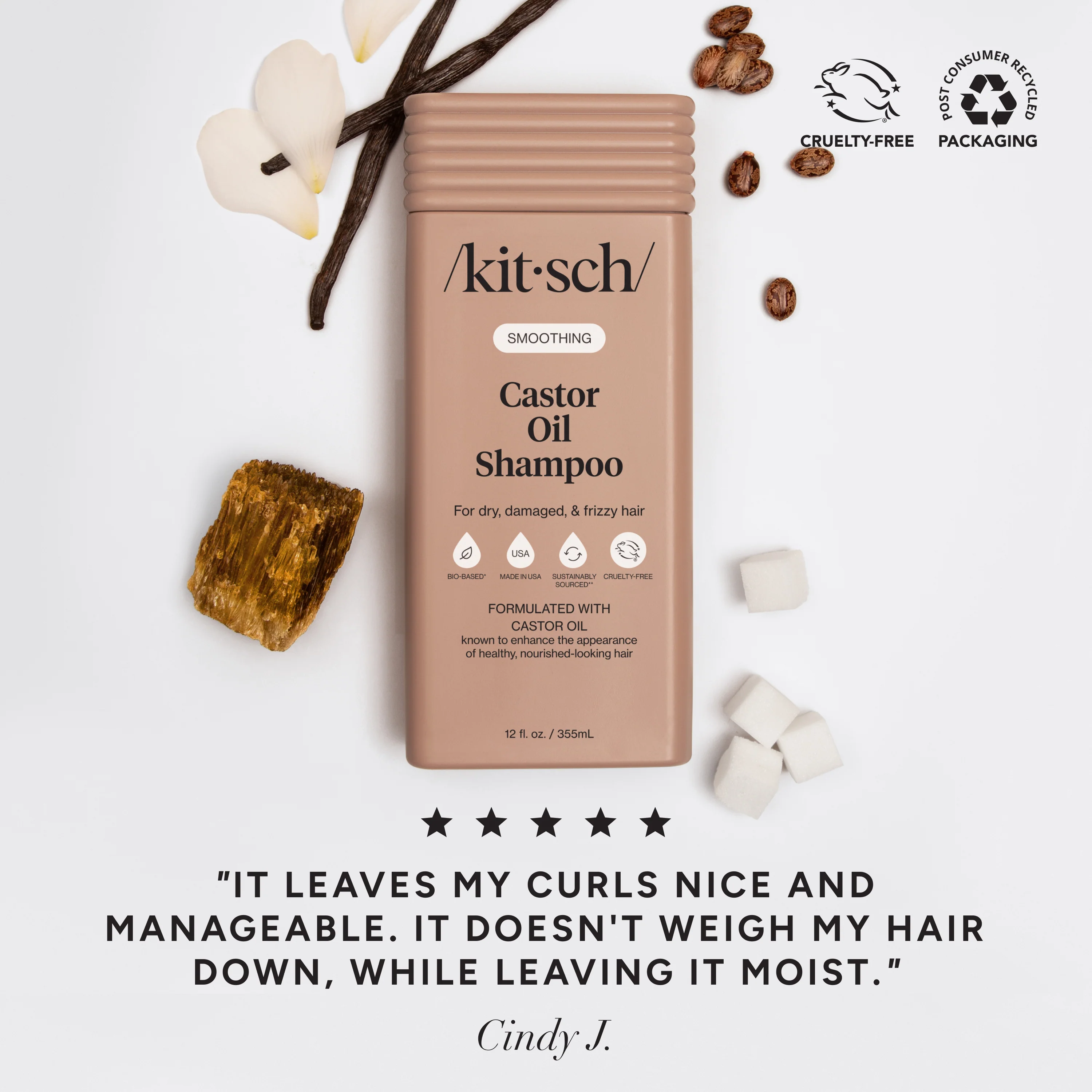 Castor Oil Nourishing Shampoo - Image 3