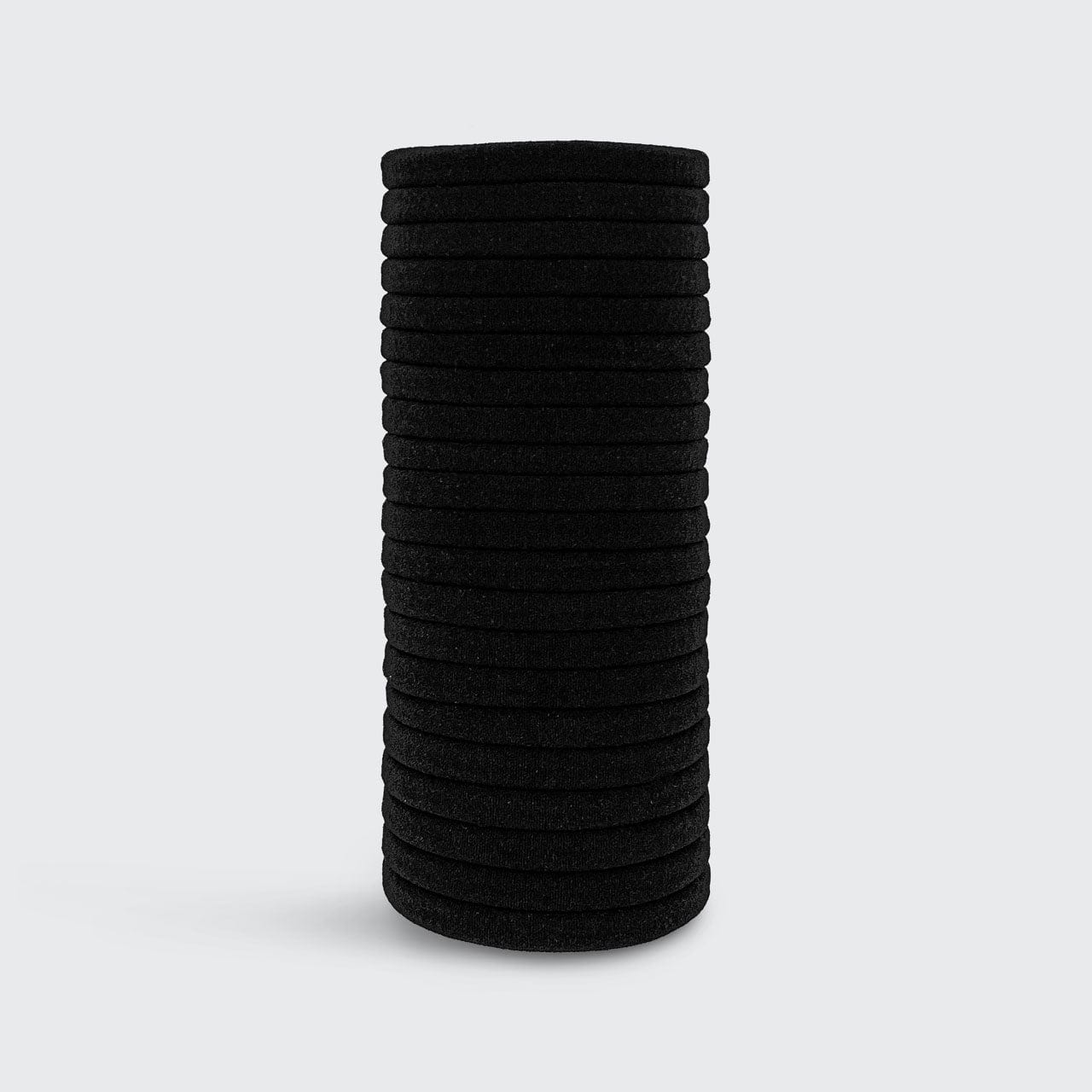 Black Elastic Hair Ties 20pc Set - Image 4
