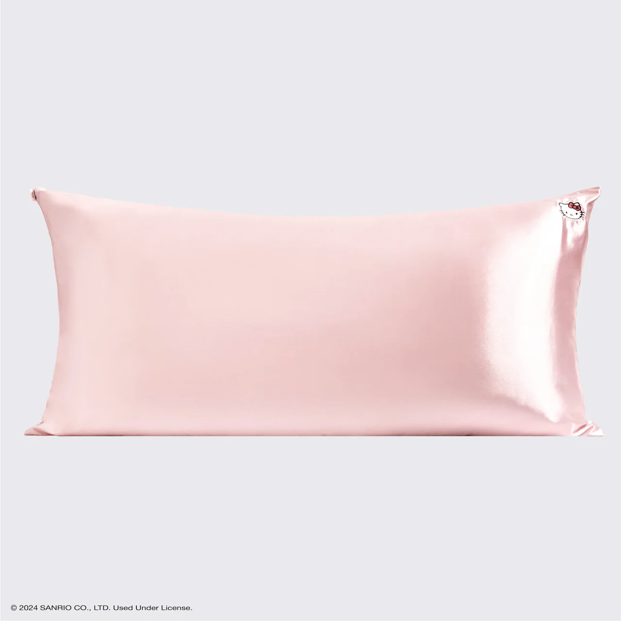 Kitsch x Hello Kitty Satin Pillowcase in Pink Hello Kitty Face - King - Image 4