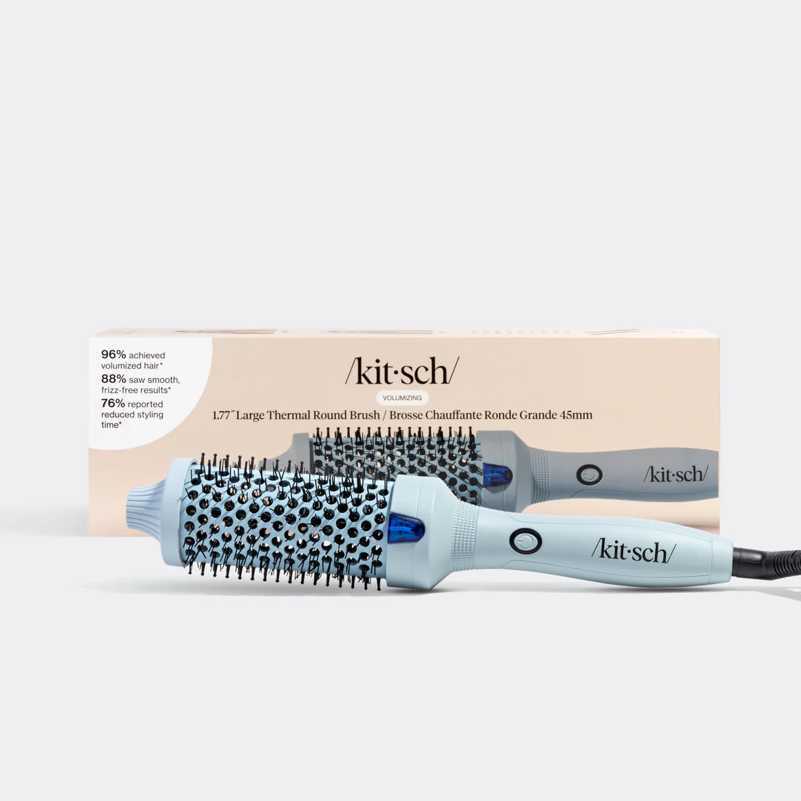 Haze Blue Volumizing Thermal Round Brush - Large