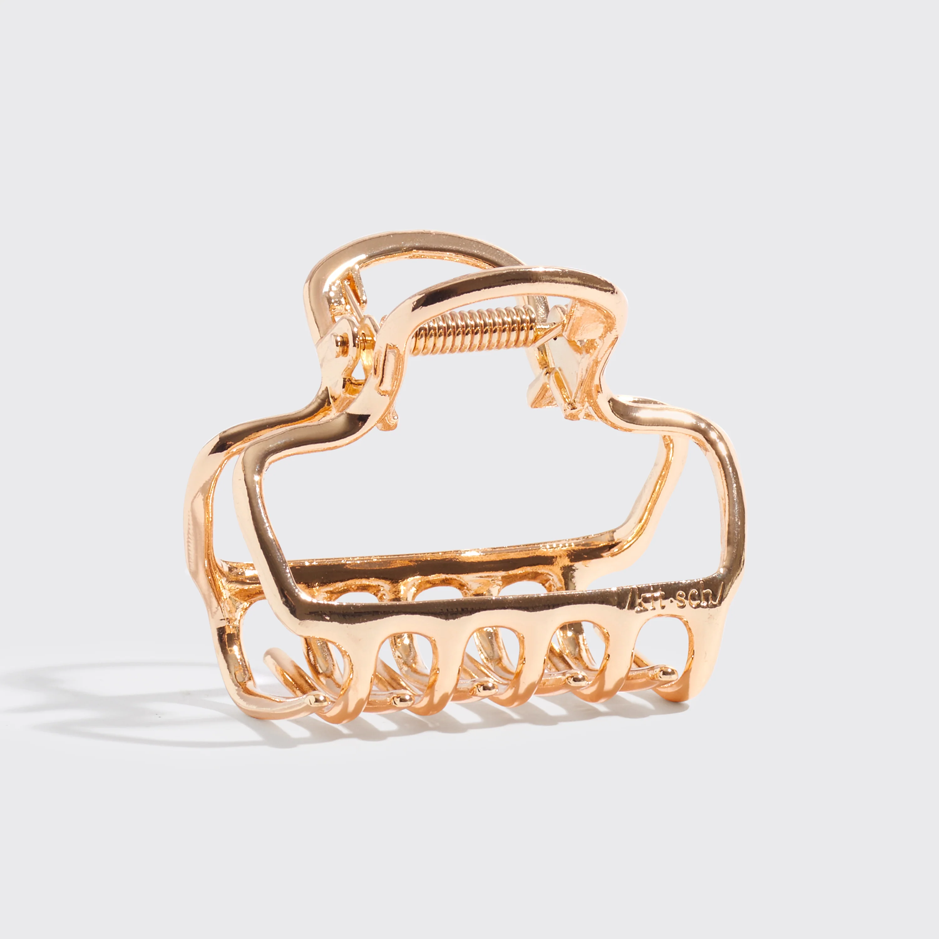 Gold Metal Cloud Claw Clip - Image 4