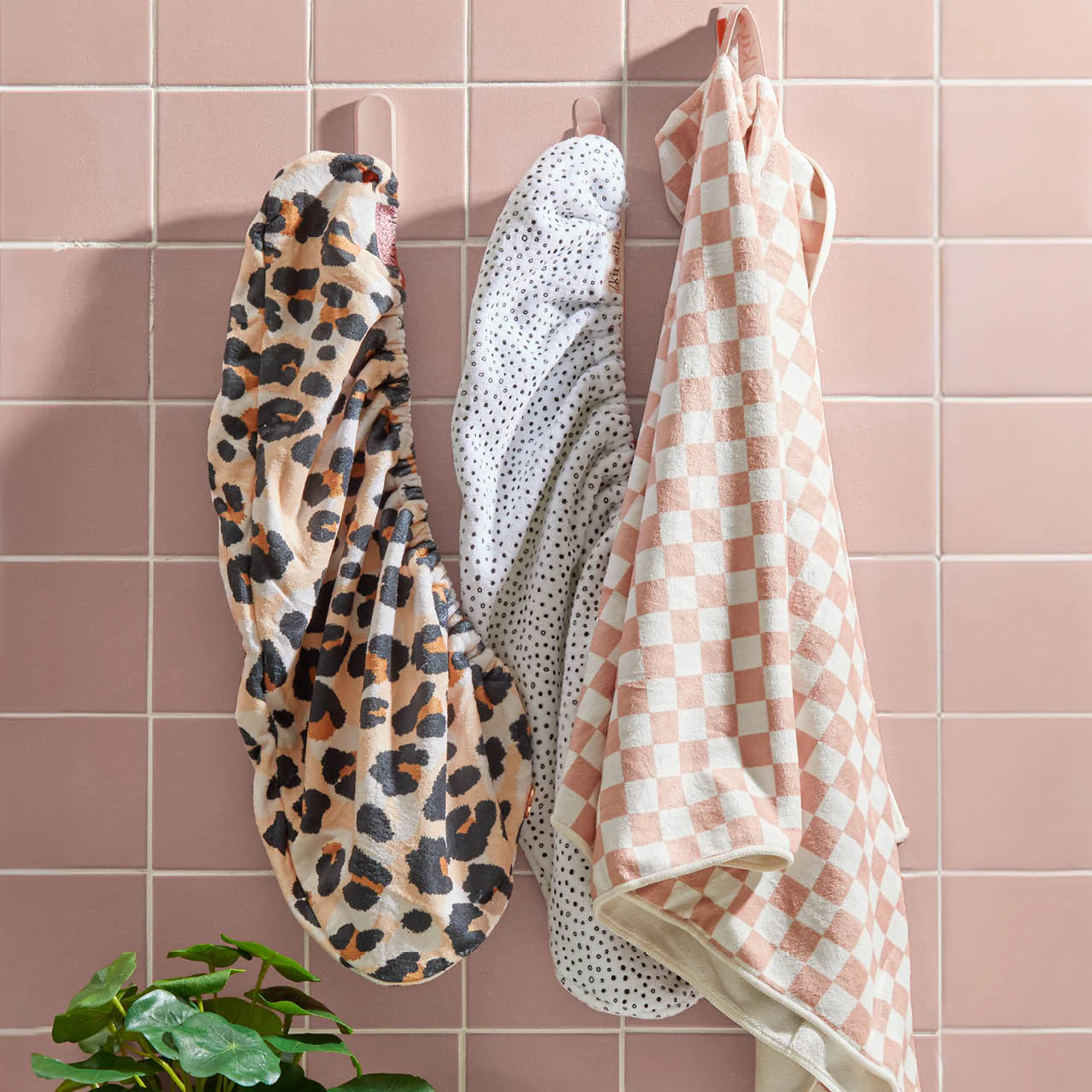 Microfiber Hair Towel - Leopard - Image 5