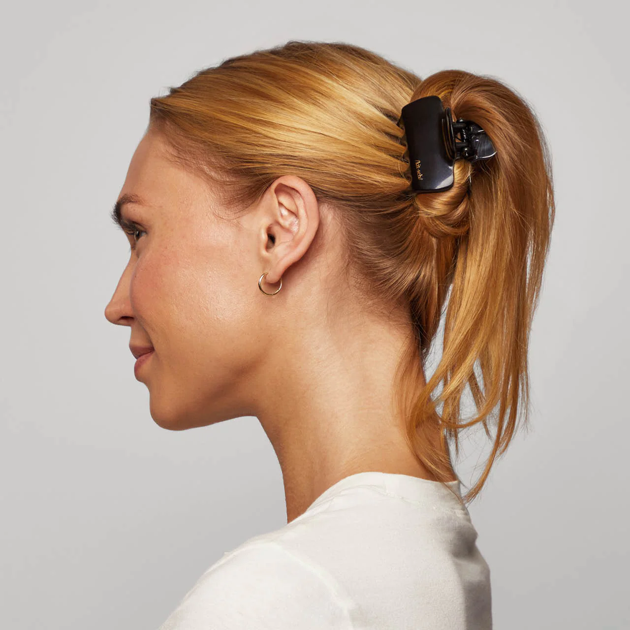 Black & Tort Cloud Claw Clips 2pc Set - Image 2