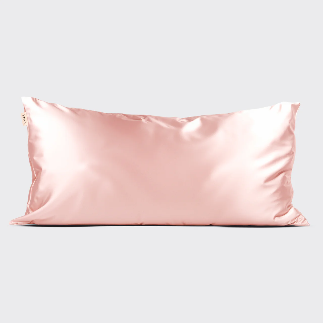 Satin Pillowcase in Blush 2 Pack - King - Image 3
