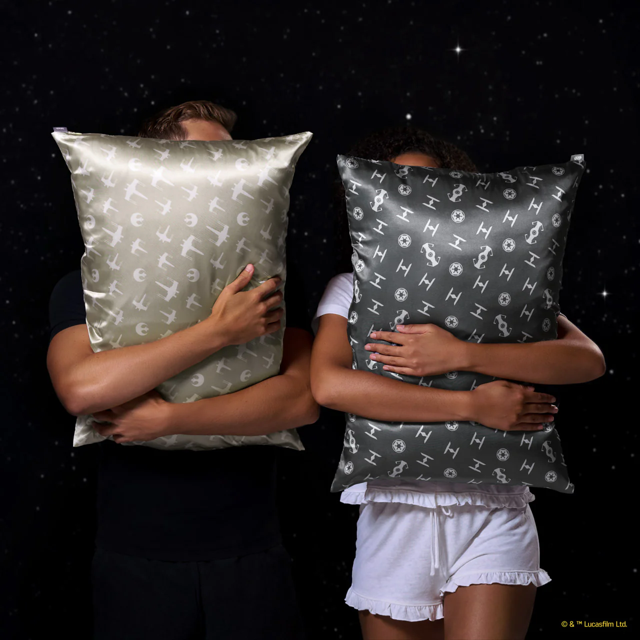 Star Wars™ & Kitsch Satin Pillowcase in Rebel Alliance 4 Pack - King - Image 4
