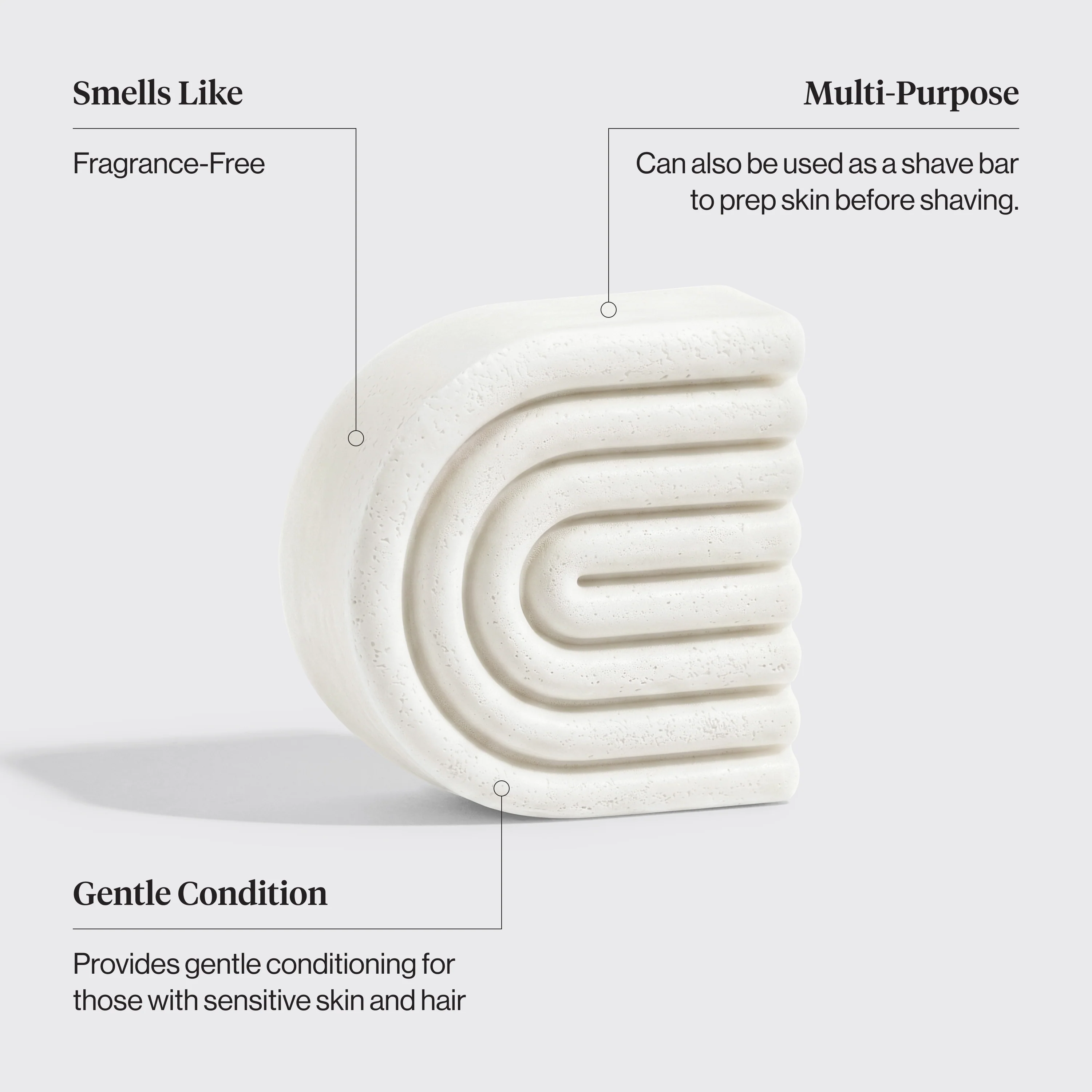 Ultra Sensitive Conditioner & Shave Bar - Image 3